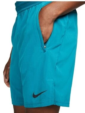 [M-3XL] NikePro Dri-Fit Flex Vent Max 8in Short -*TURQUOISE*-